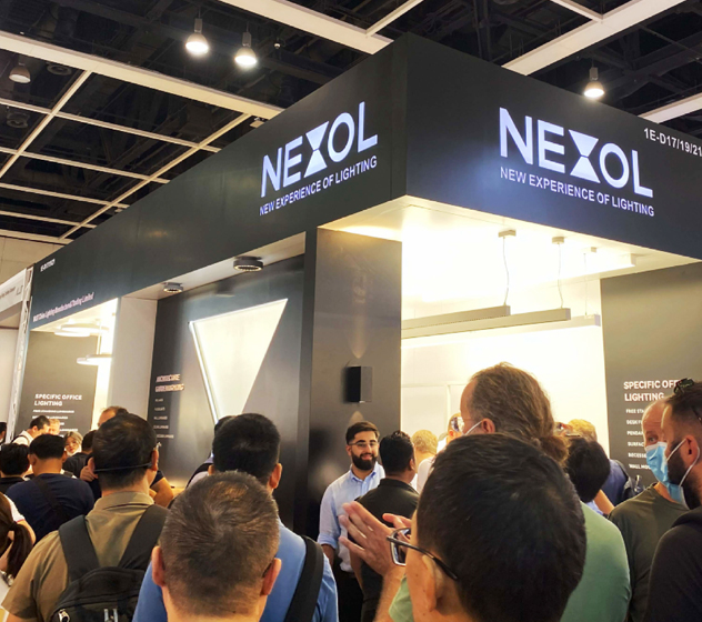 NEXOL's Booth at HK International Lighting Fair: A Resounding Success!