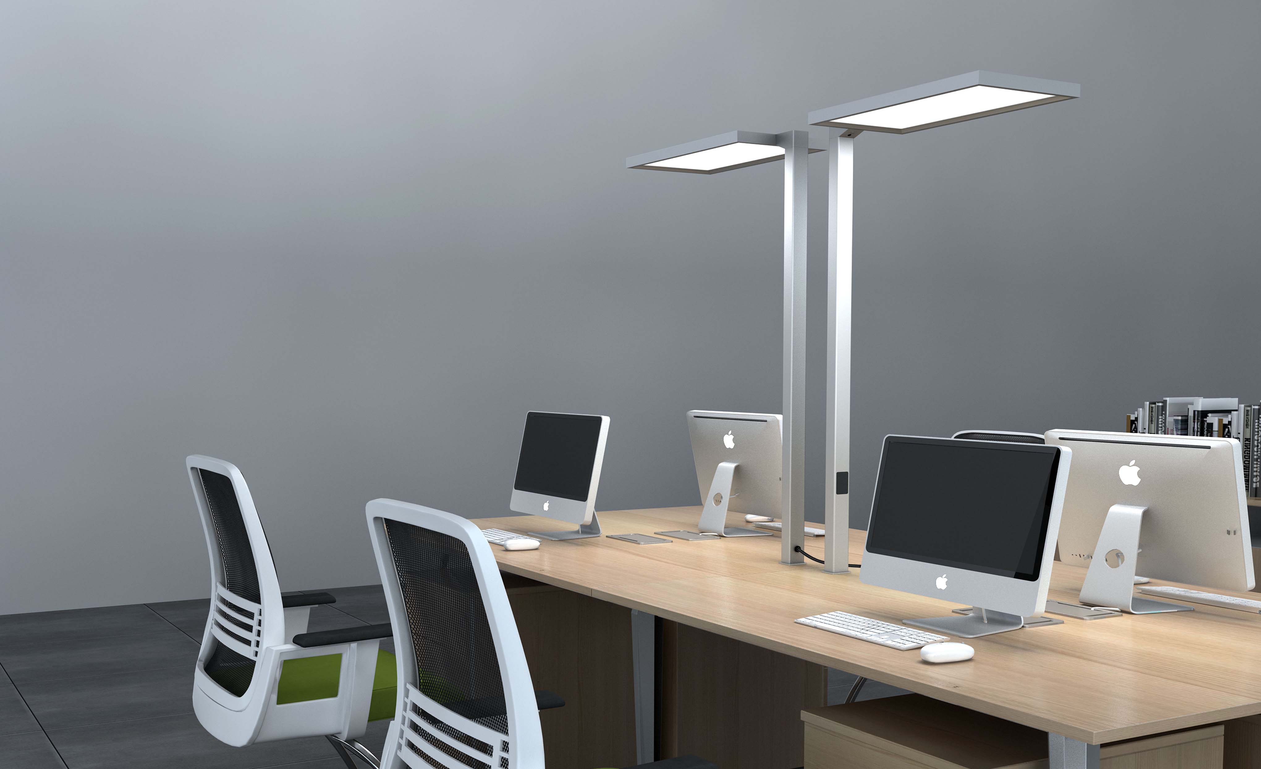 Desk fixed luminaires