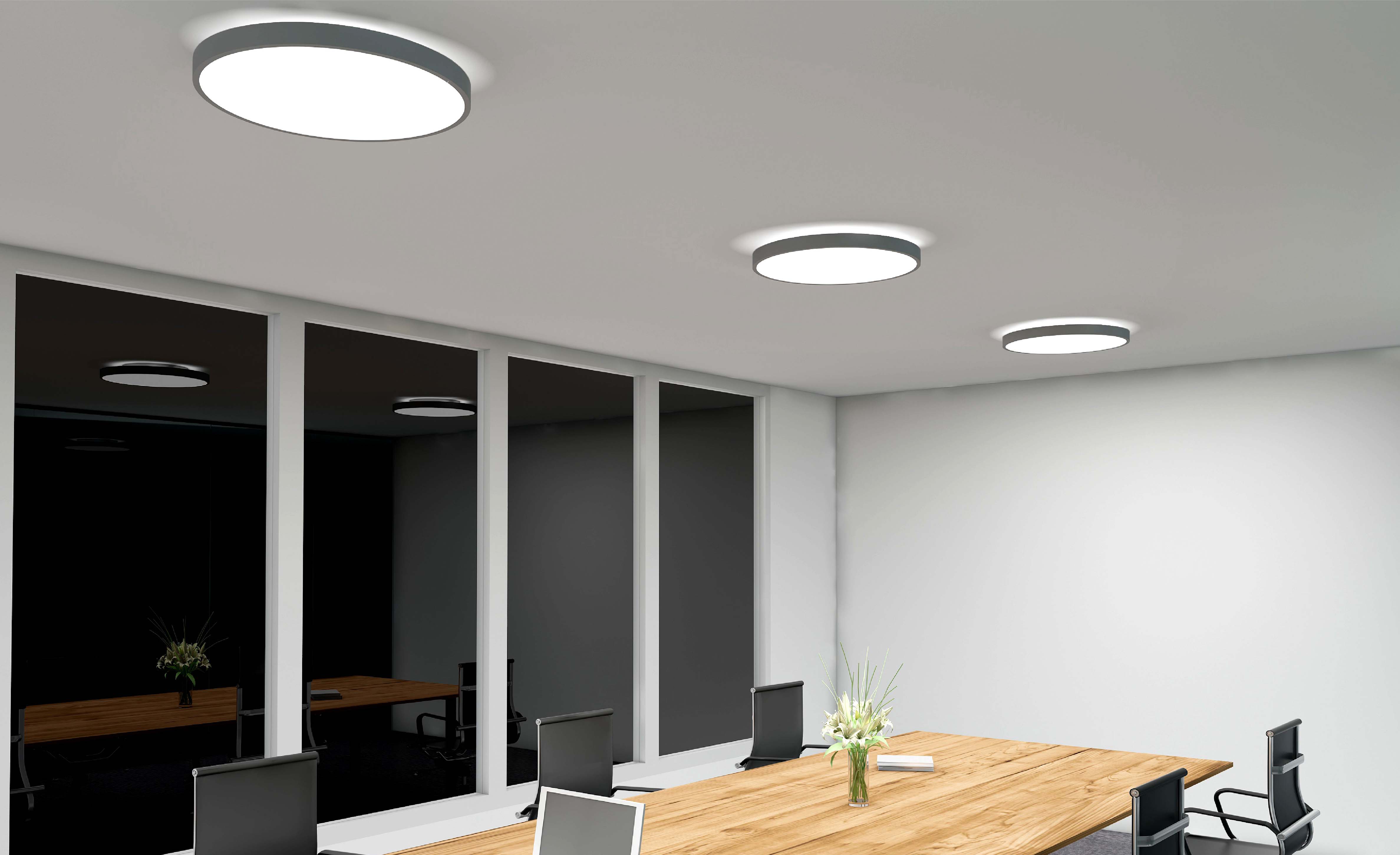 Surface mounted luminaires